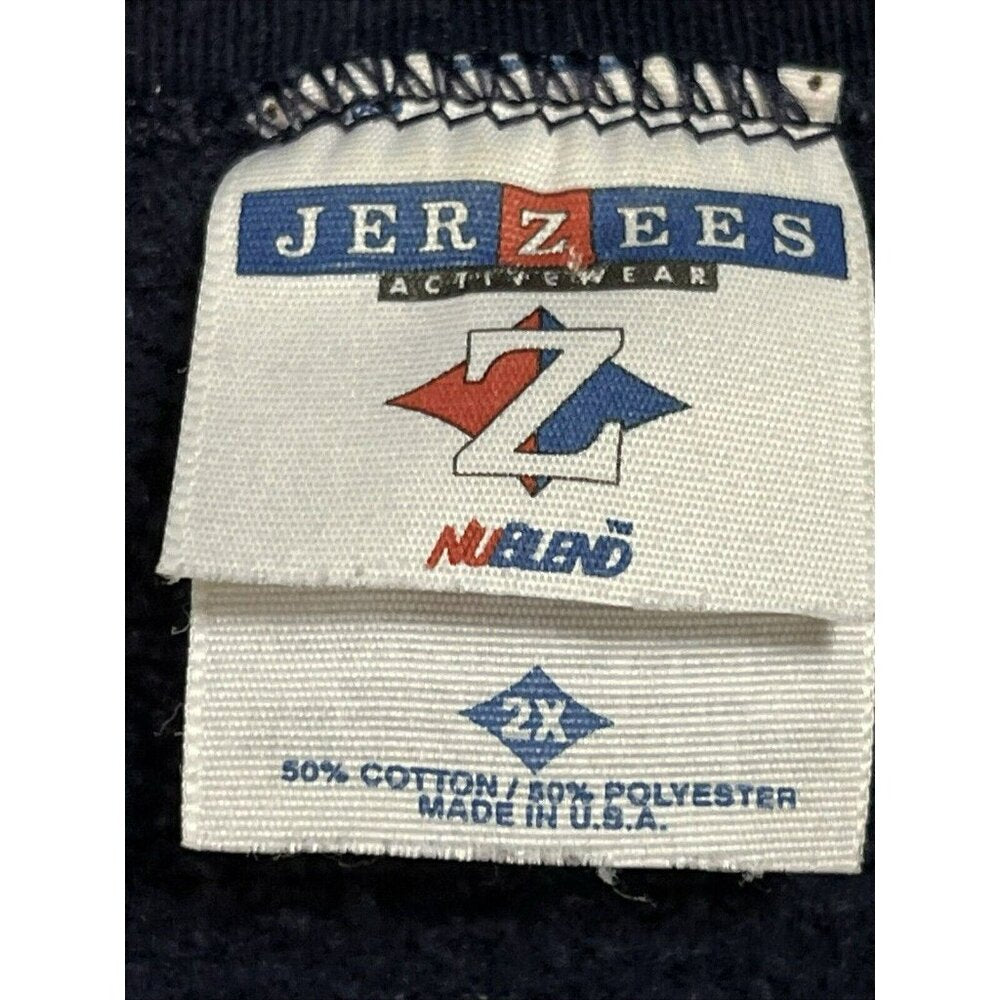 Vintage Jerzees Blank Crewneck Sweatshirt