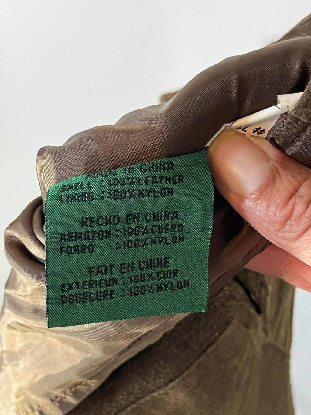 Vintage G-III Leather Vest Waistcoat