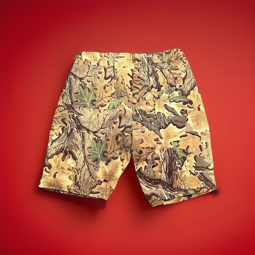 Vintage Custom 10X Tan Camo Shorts Hunting Outdoor Made USA Sz 2XL
