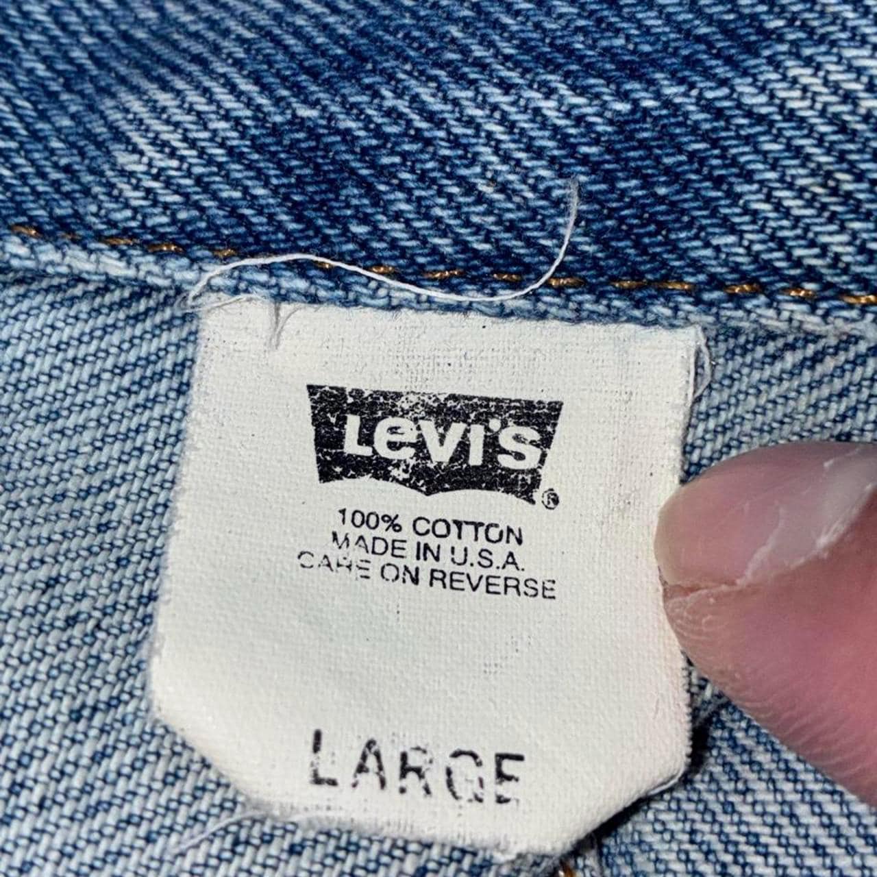 Vintagge 80s 90s Levi's Type 3 Denim Jacket