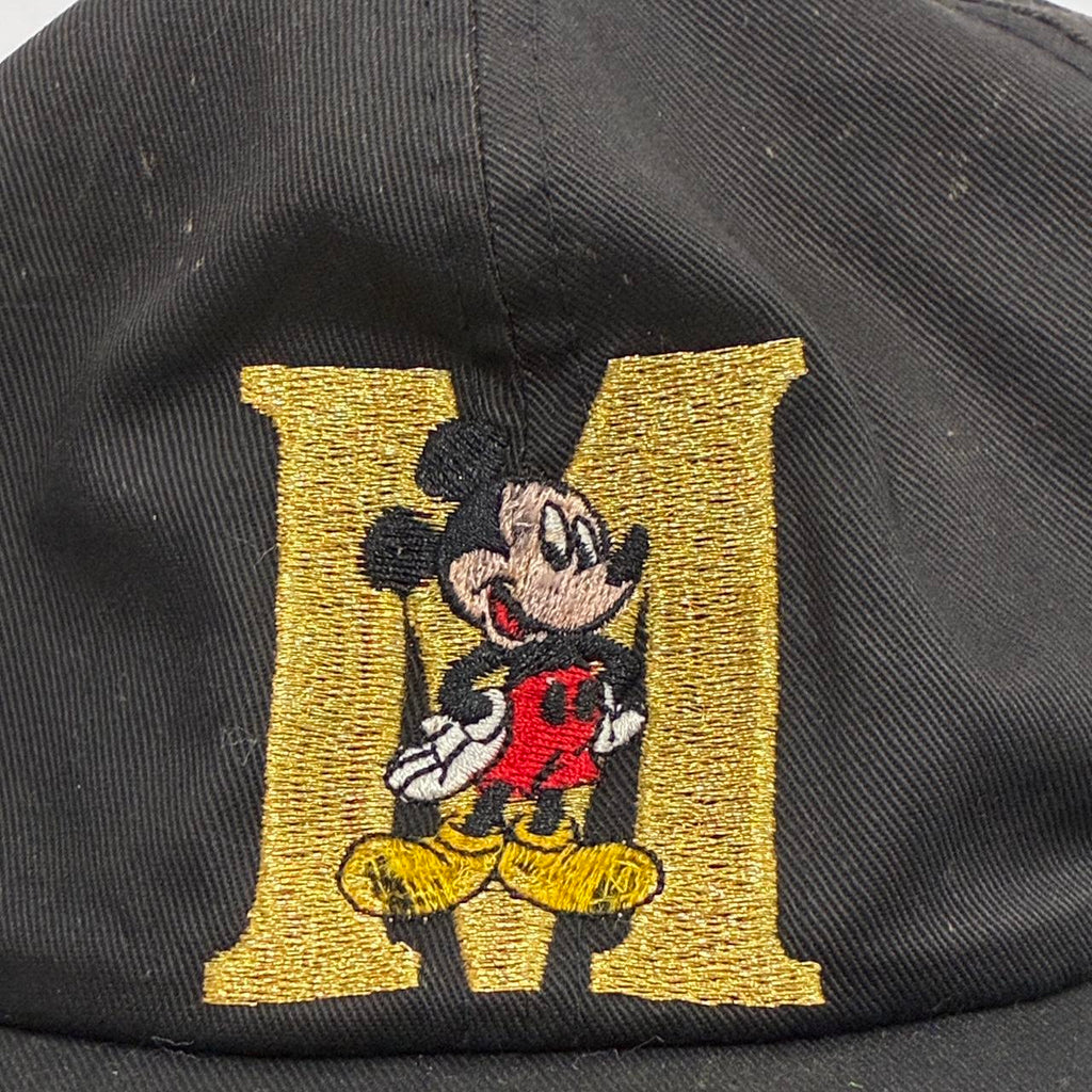 Vintage 90s Black Mickey Unlimited Hat
