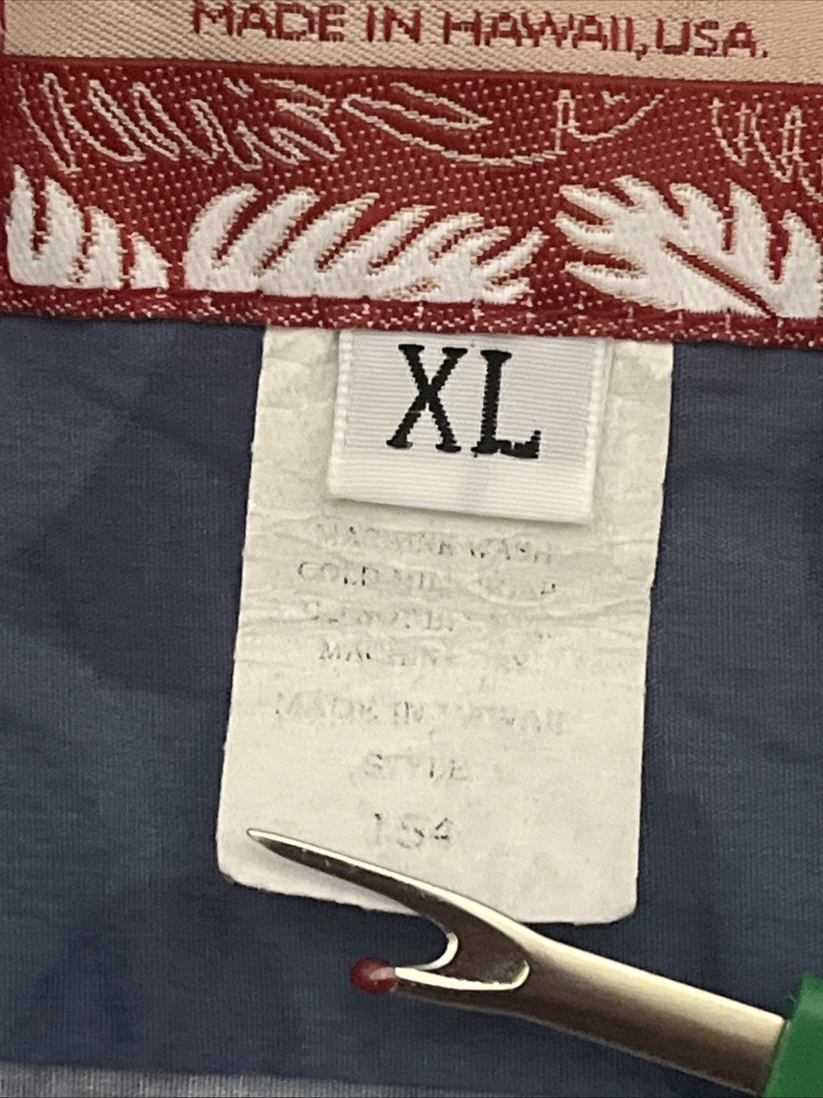 RJC Hawaiian Shirt Surf Boards Men's XL 100% Cotton Made in Hawaii USA