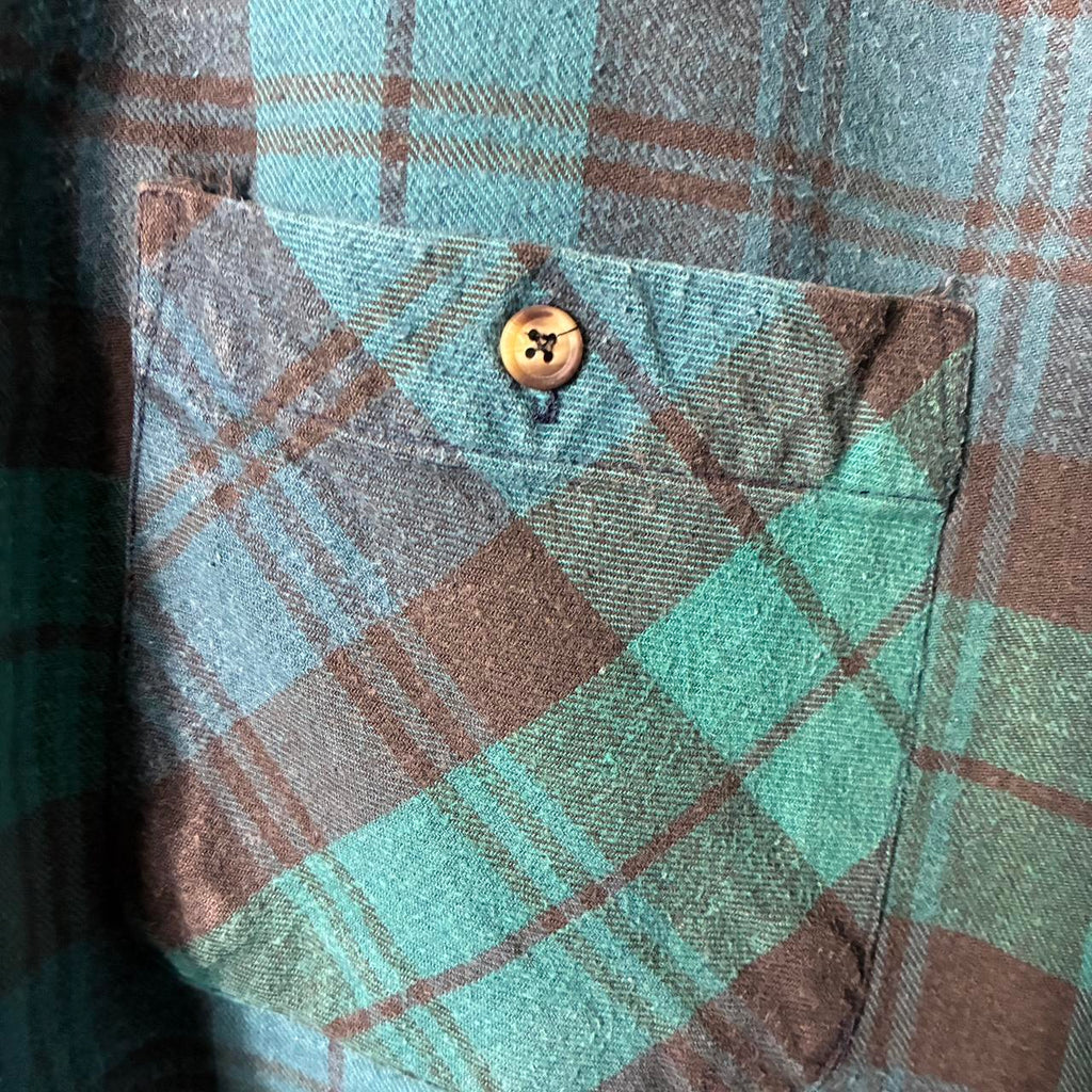 90s Douglas Fir Flannel Shirt