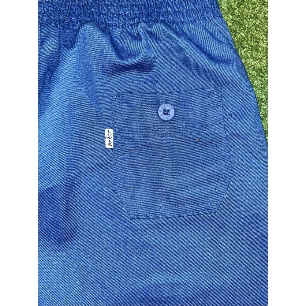 Vintage Levi’s Olympic Shorts Mens Med Red Running 80s Sport Pocket Athletic USA