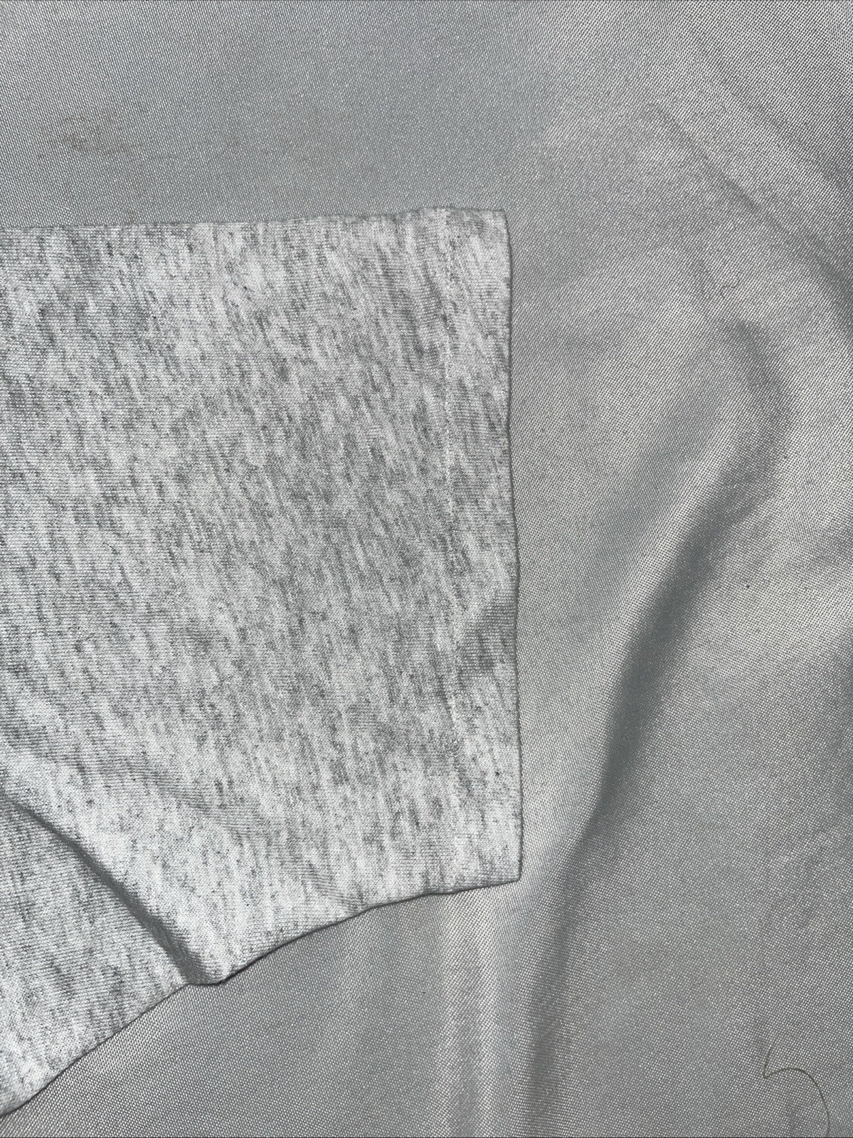 Vintage Ash Gray Jerzees 50/50 Blank T Shirt