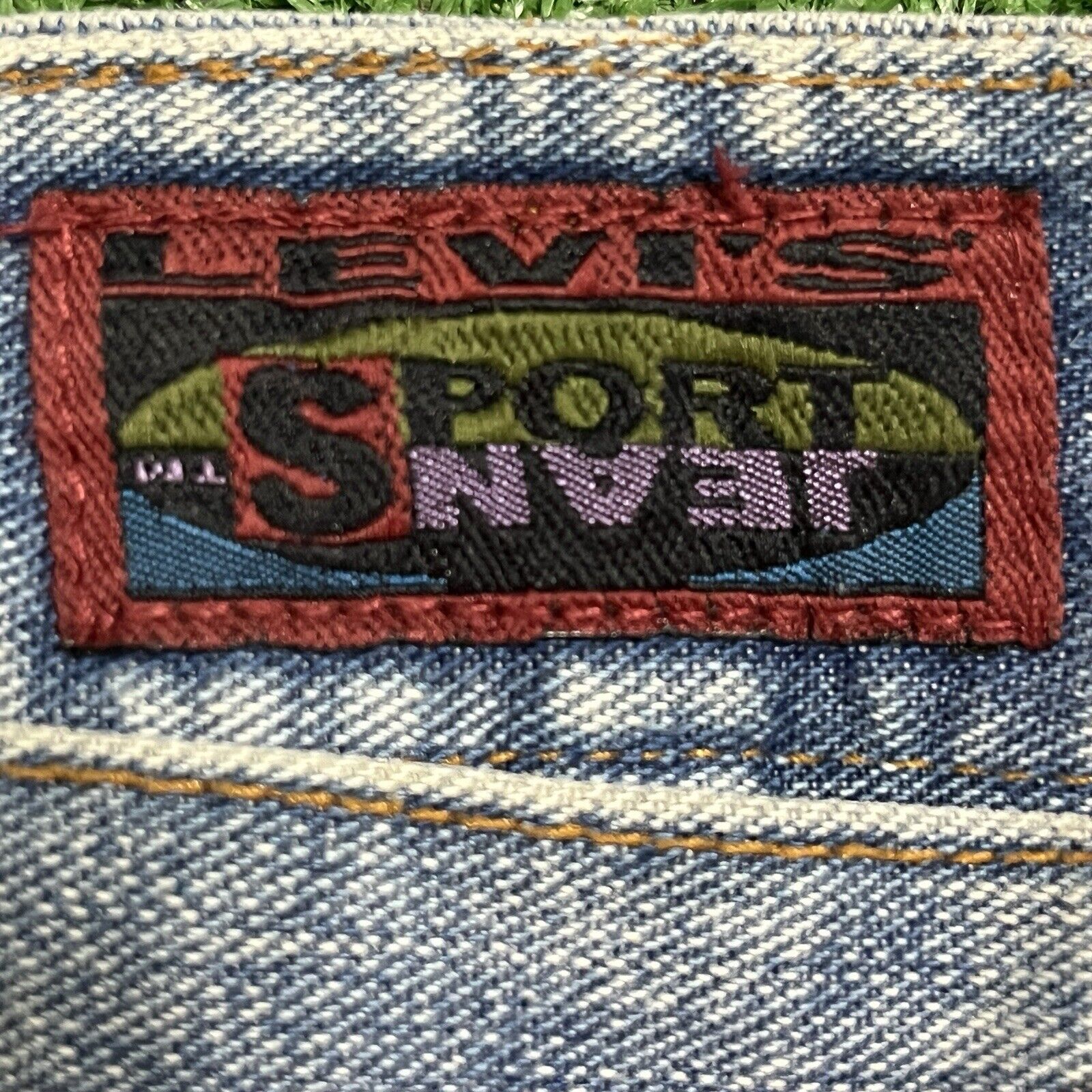 Vintage 90's Levis Sport Black Tab Jeans
