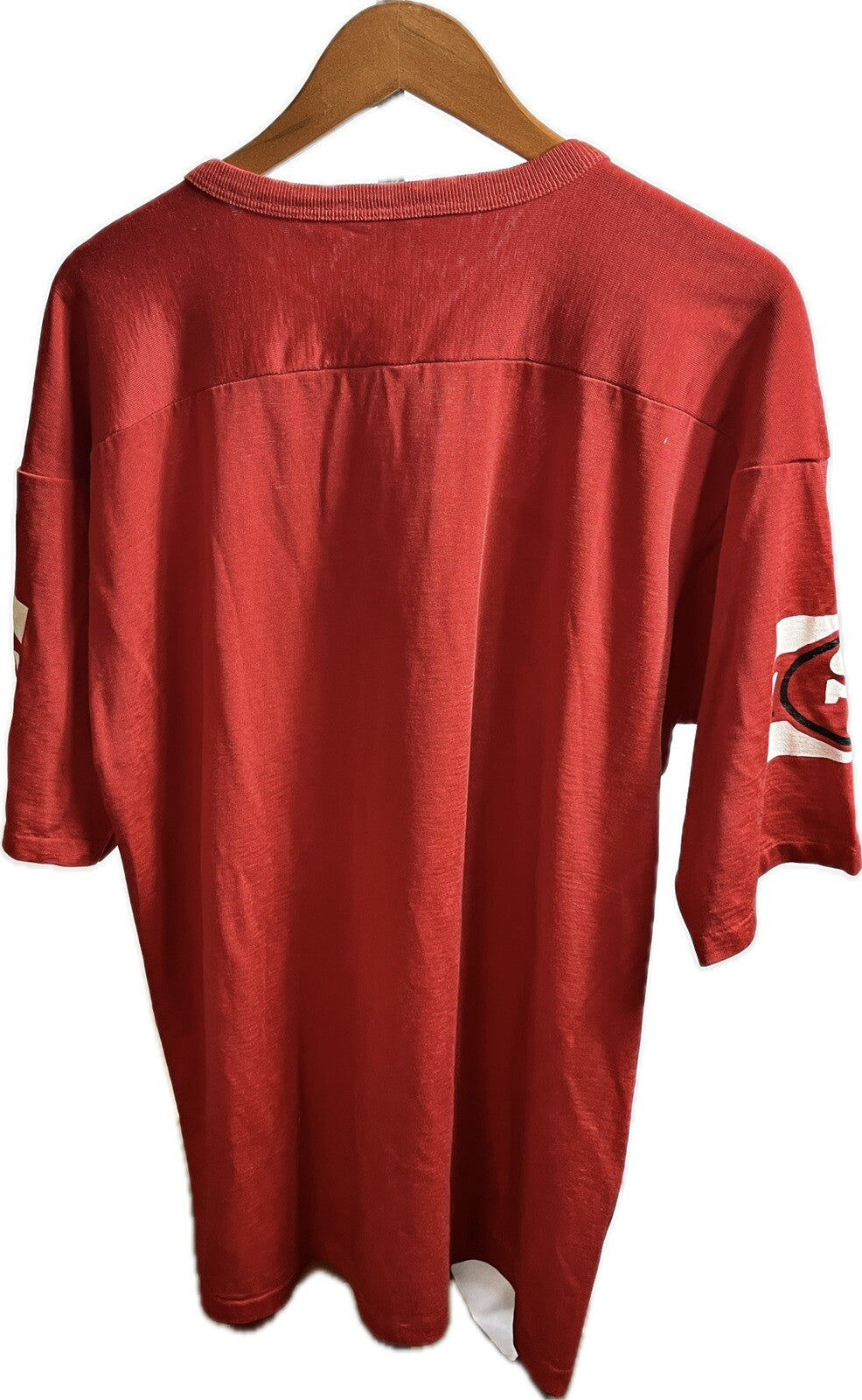 Vintage 80s Champion San Francisco 49ers Jersey Tee Single Stitch Made In USA