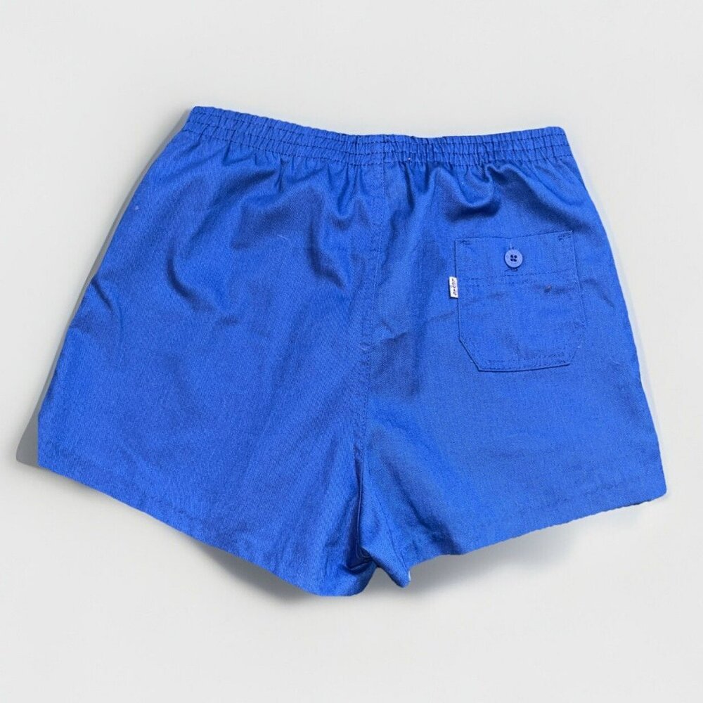 Vintage Levi’s Olympic Shorts Mens Med Red Running 80s Sport Pocket Athletic USA