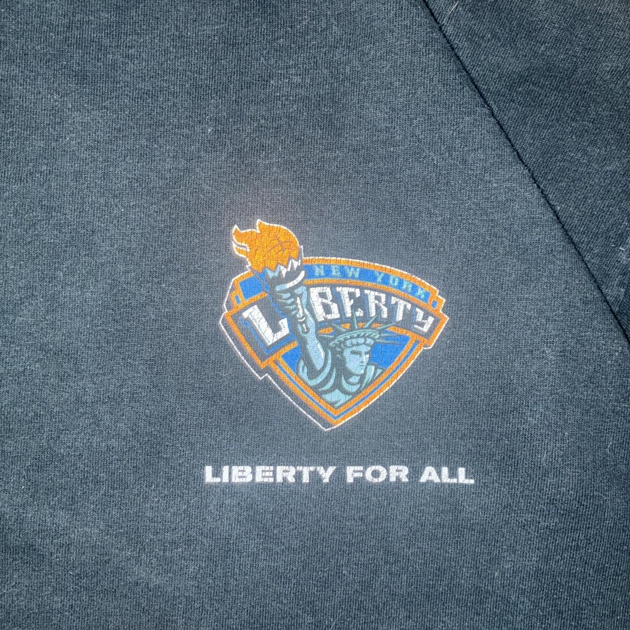 2000s New York Liberty WNBA T Shirt