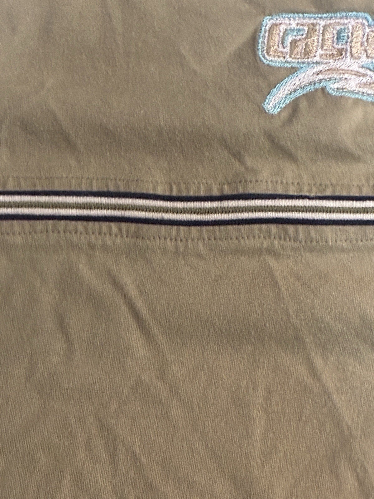 Vintage Y2K Box Office Tan Black Raglan Tee Sz XL