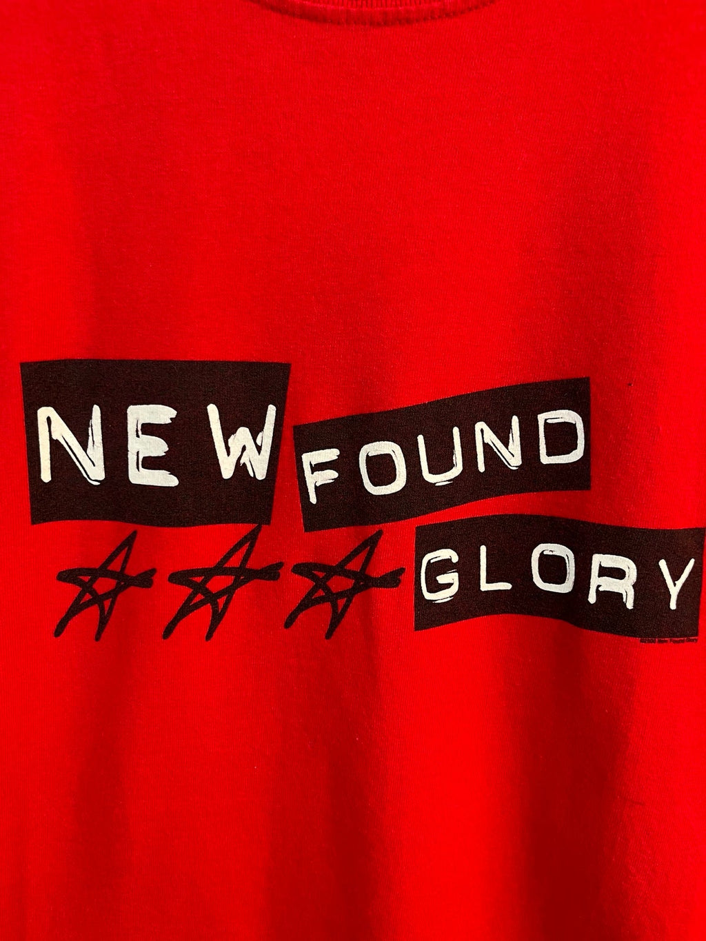 Y2k New Found Glory Band Tee