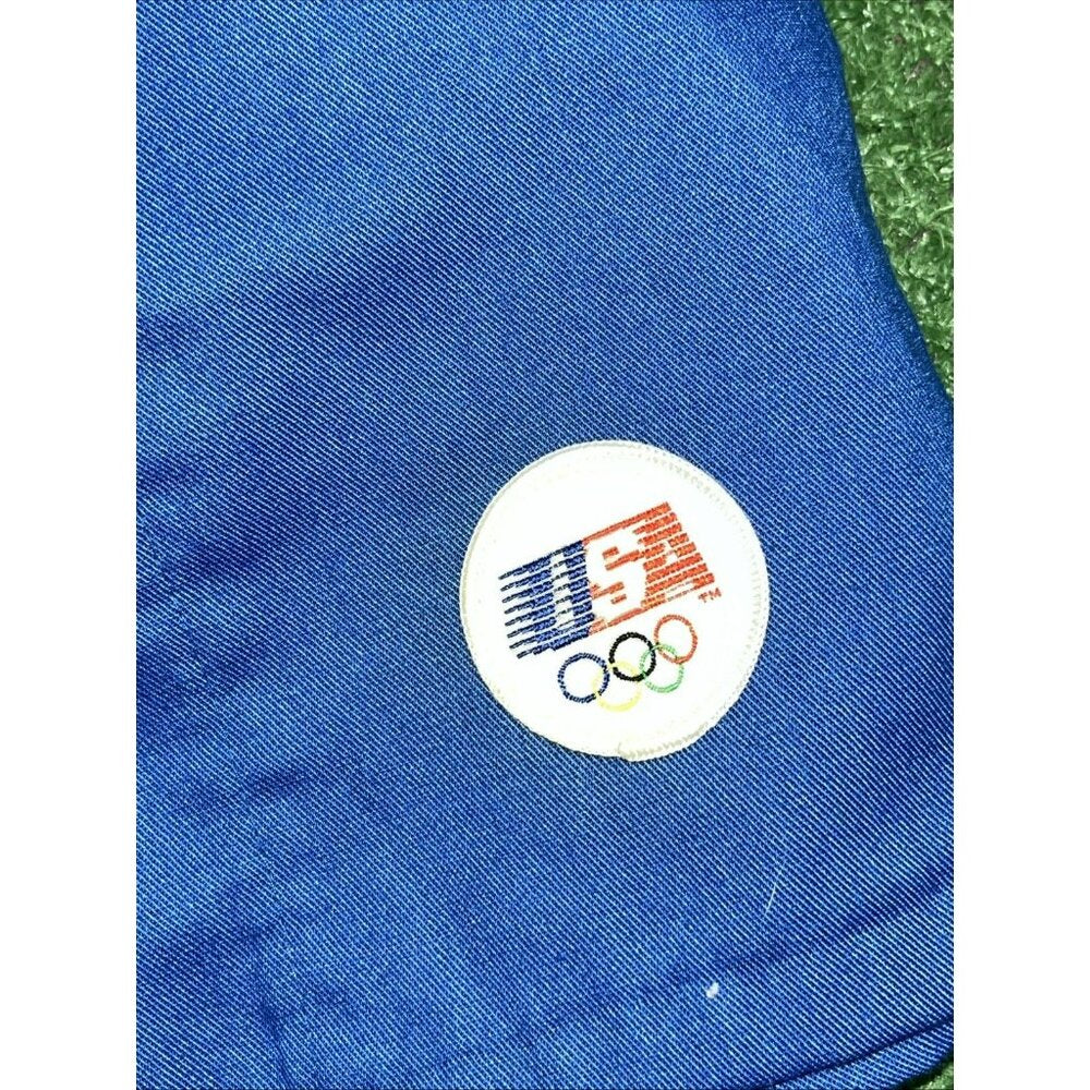 Vintage Levi’s Olympic Shorts Mens Med Red Running 80s Sport Pocket Athletic USA