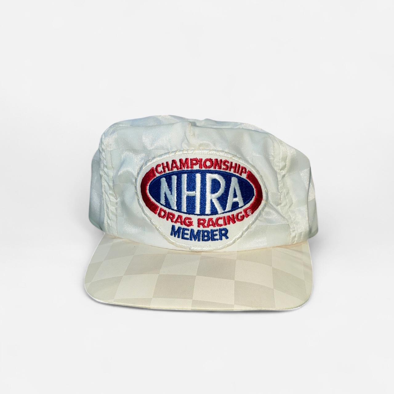 Vintage 80s NHRA Drag Racing Strapback hat