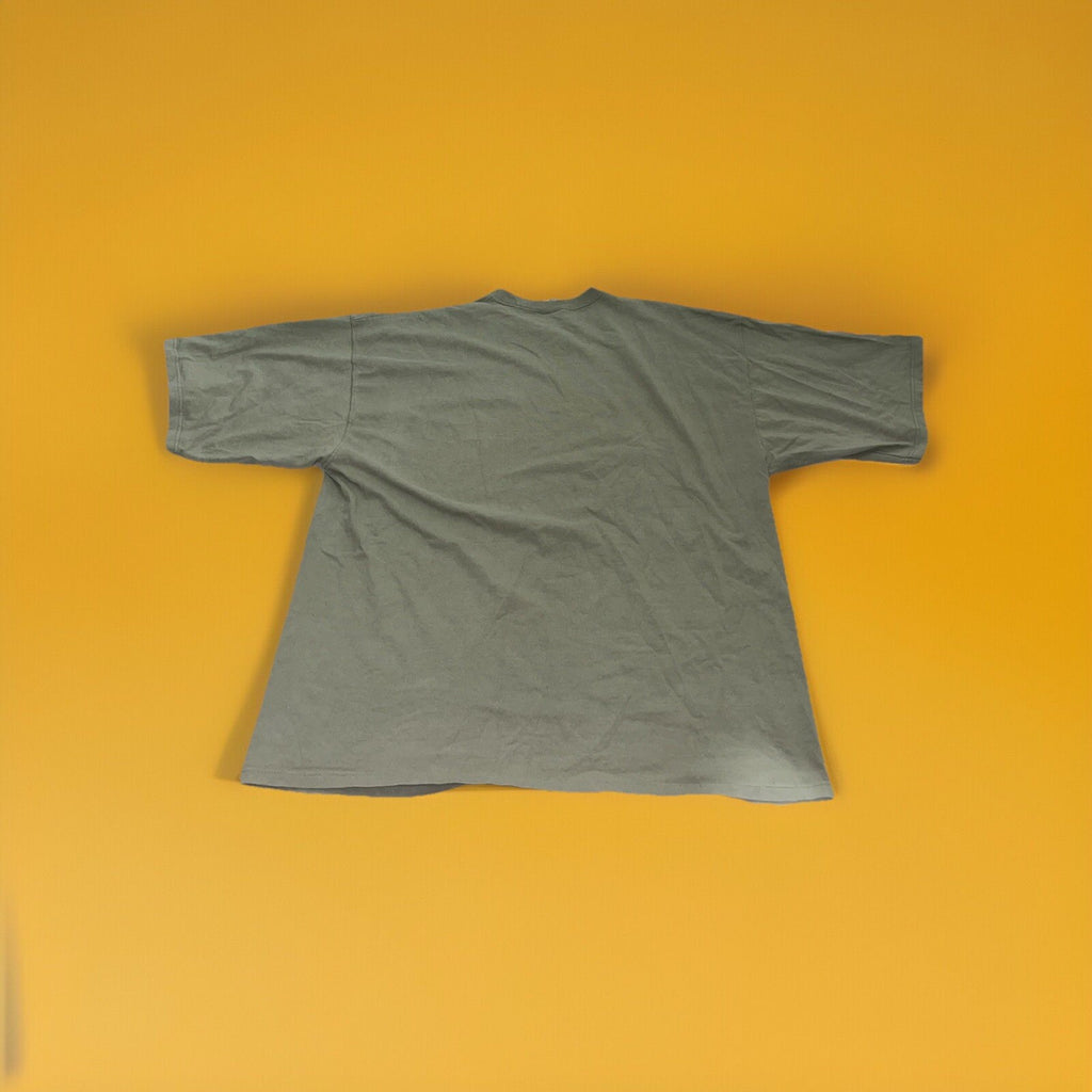 Vintage Y2K Pluma Blank Sage Green T Shirt