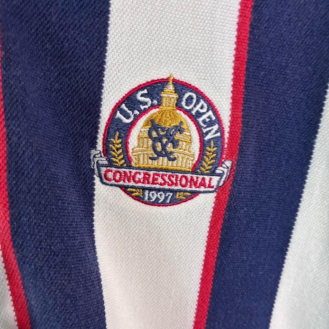 Vintage Polo Ralph Lauren U.S. Open 1997 Congressional Golf Polo Shirt