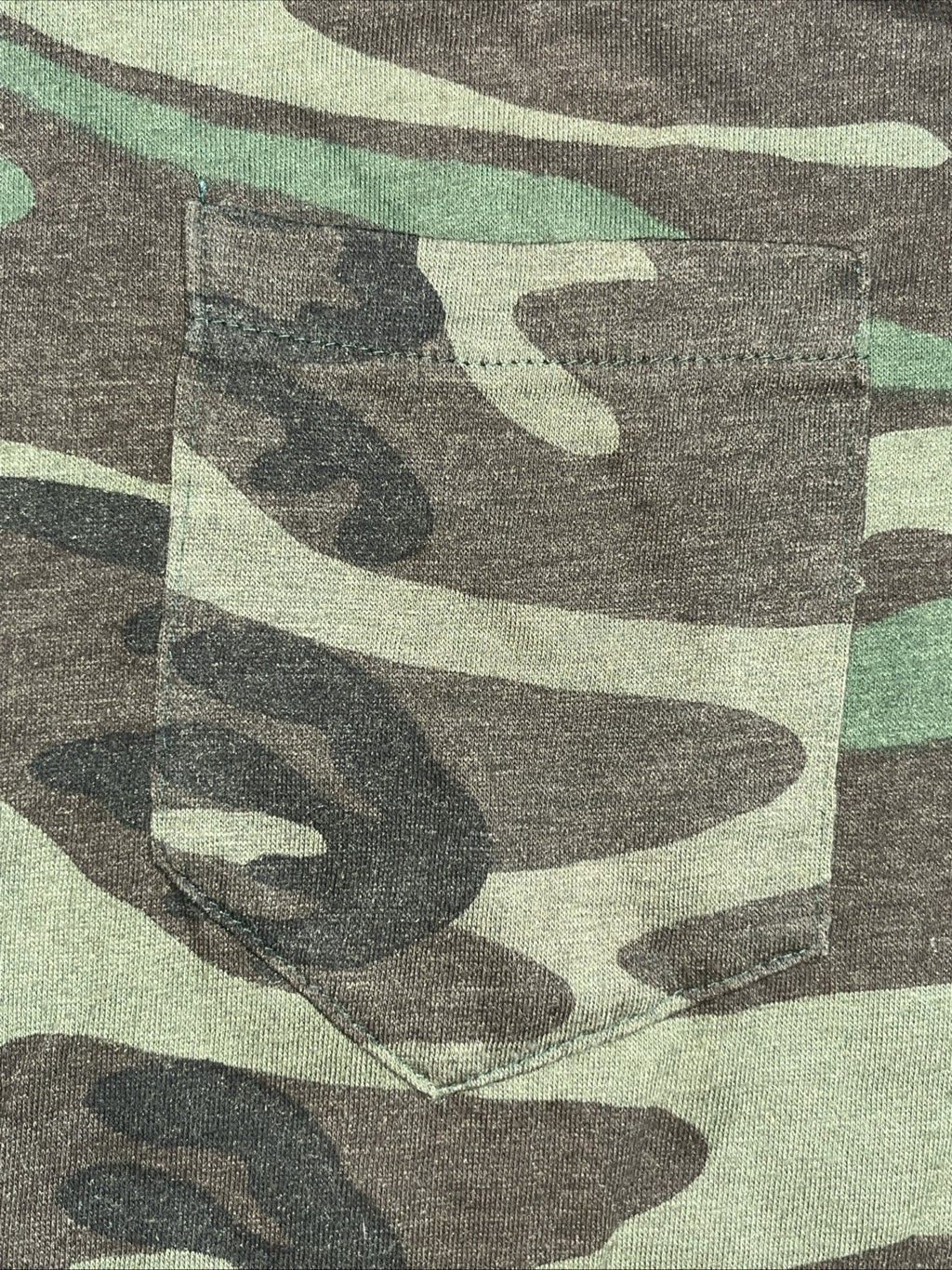 Vintage 50/50 Camo Pocket T-Shirt