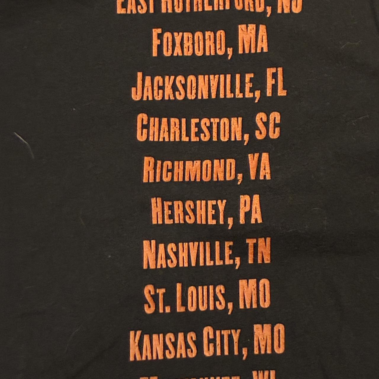 2008 Bruce Springsteen And The E Street Band Tour Tee