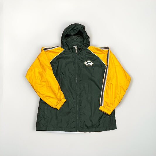 Vintage 90s Starter Green Bay Packers Hooded Jacket
