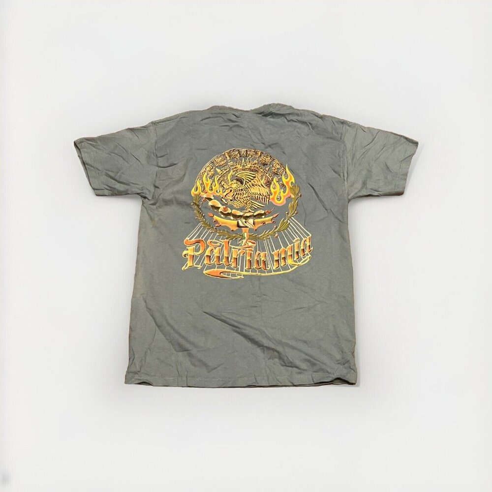 Vintage Y2K Patria Mia Cholo Aztec T Shirt