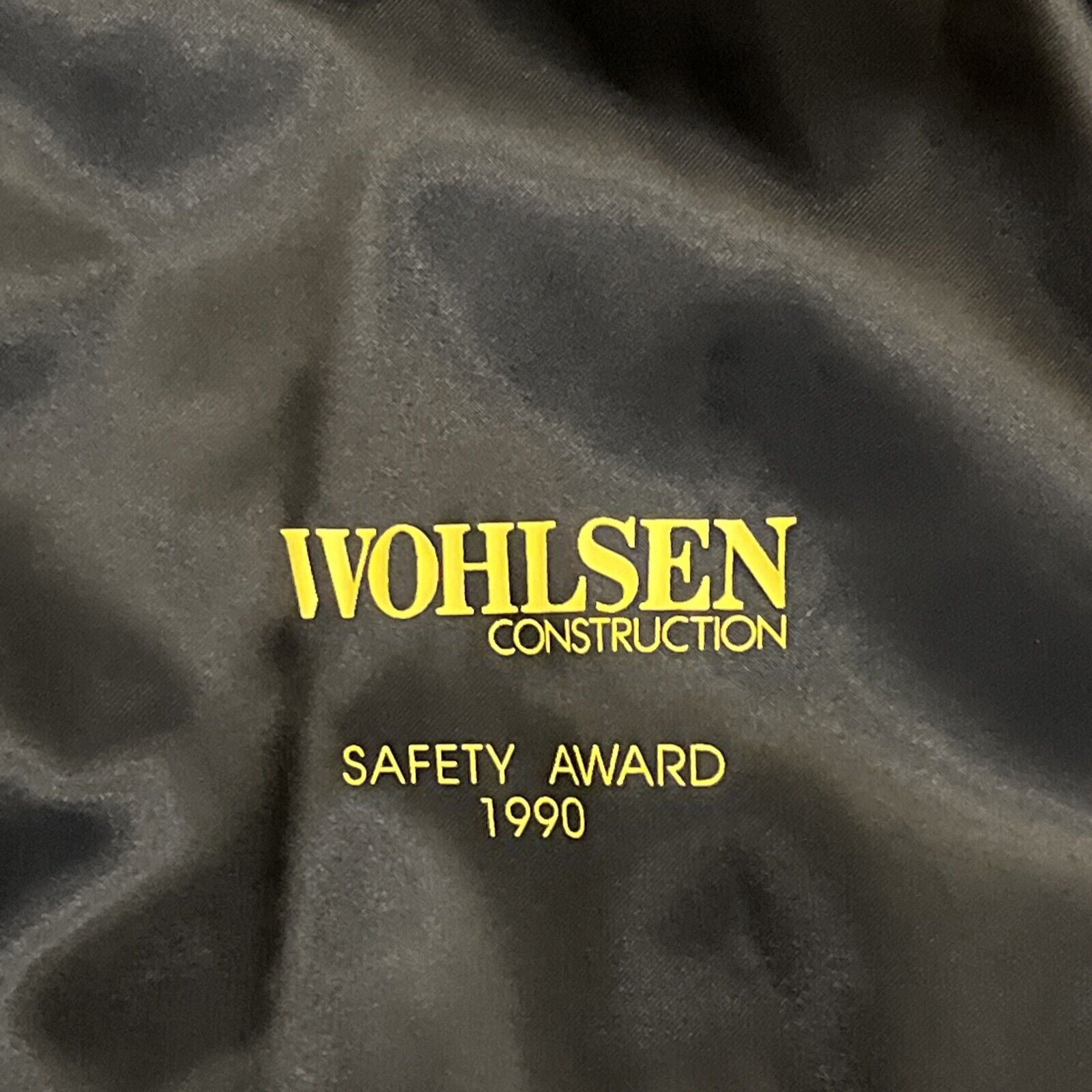Vintage 90’s Wohlsen Works Satin Bomber Jacket