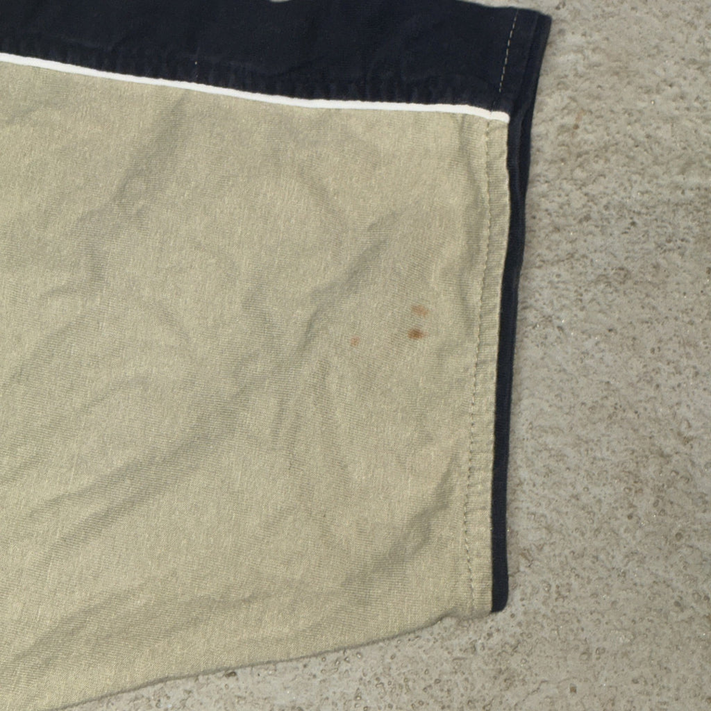 Vintage Y2K Box Office Tan Black Raglan Tee Sz XL