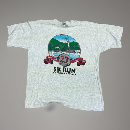 Vintage Snellville Days Dash 5k and Run Tee Shirt