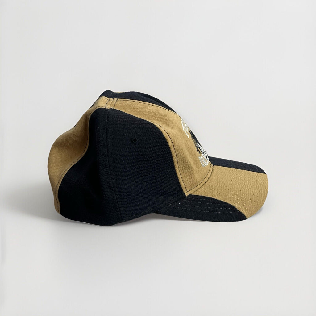 Vintage Notre Dame Starter Fitted Hat Tan Navy