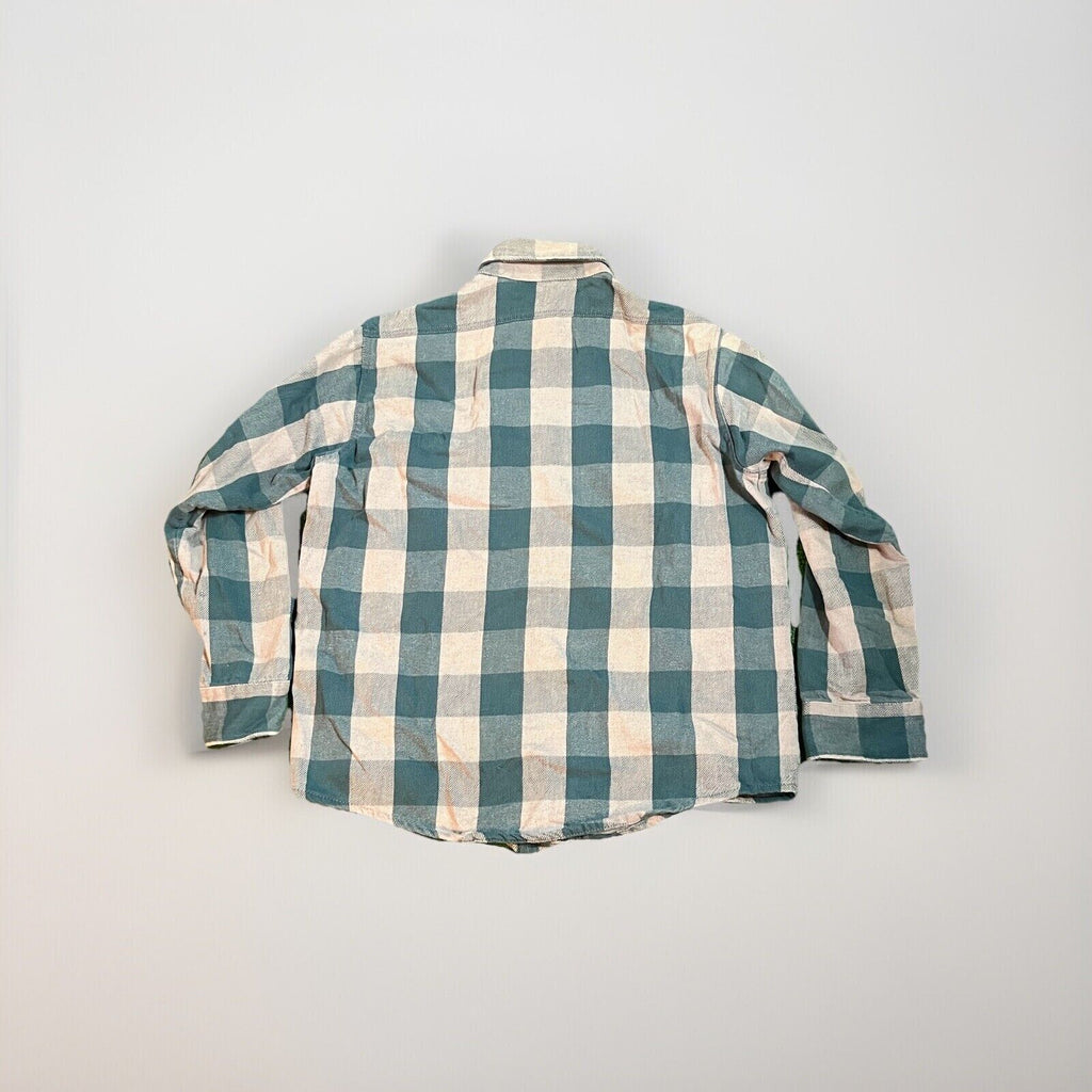 Vintage Frostproof Flannel Shirt Size L Button up Plaid Multicolor Made In USA