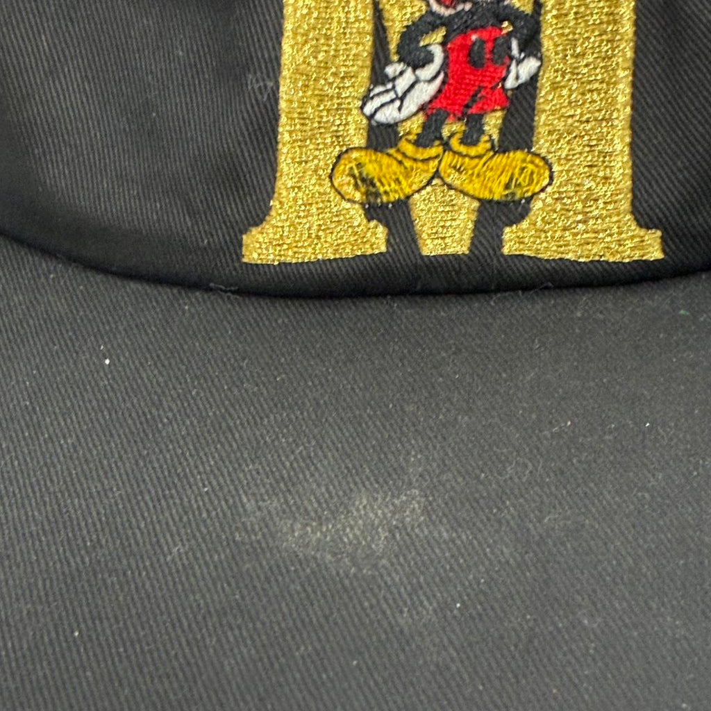 Vintage 90s Black Mickey Unlimited Hat