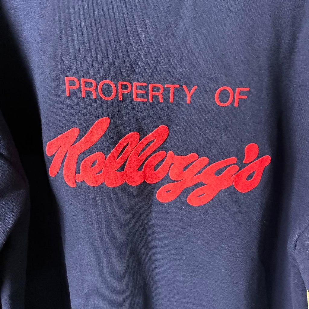 Navy Blue Jerzees Kelloggs Hoodie
