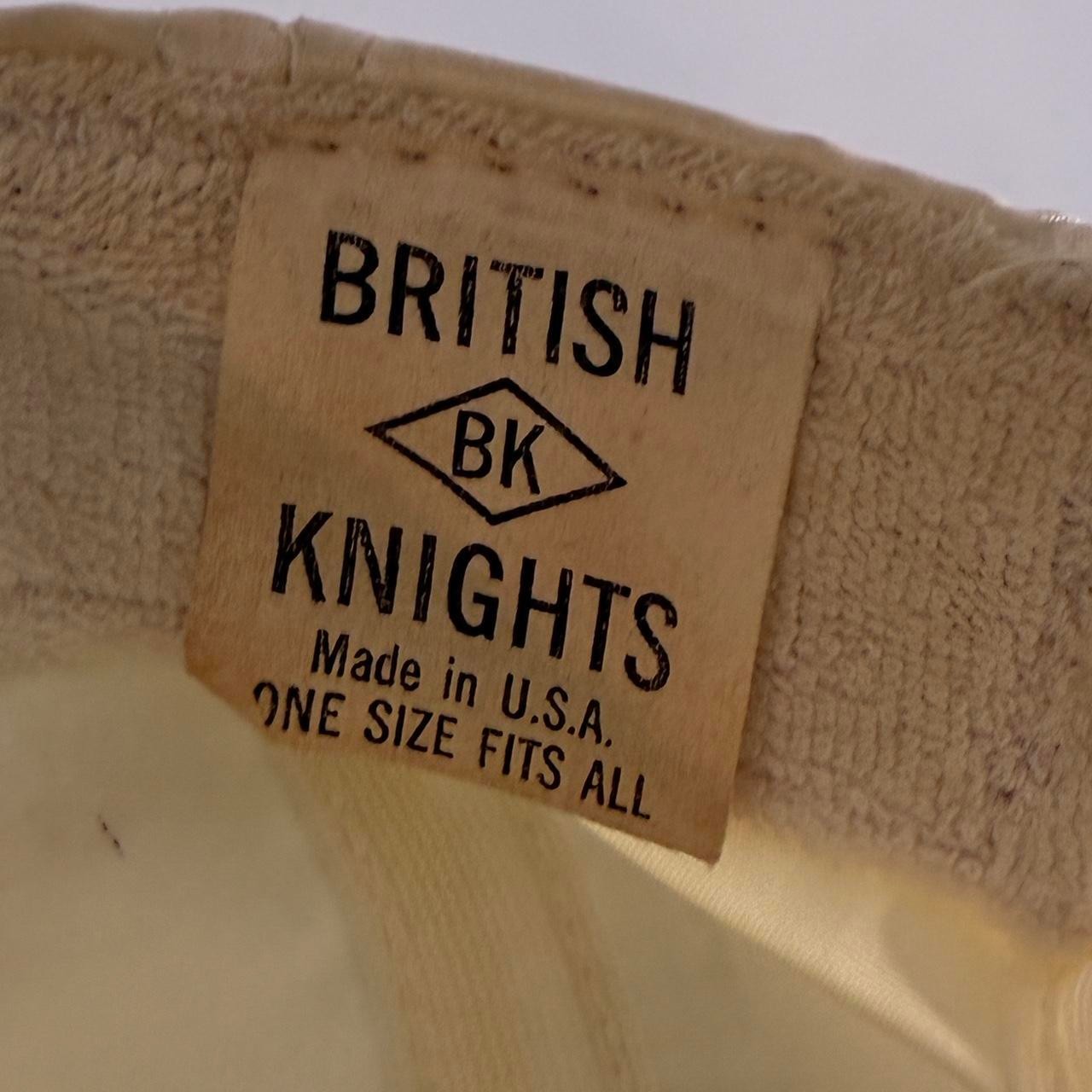Vintage British Knights Satin Strapback Hat