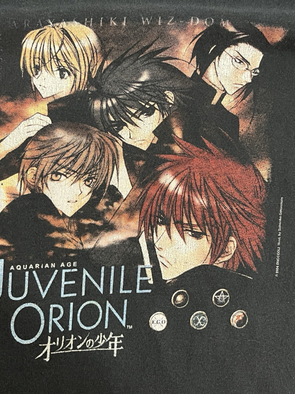 Y2K Juvenile Orion Anime T Shirt