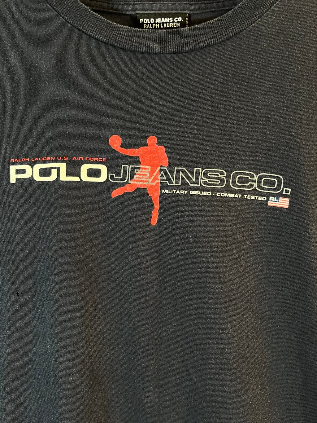 Ralph Lauren Polo Jeans Co Basketball T Shirt