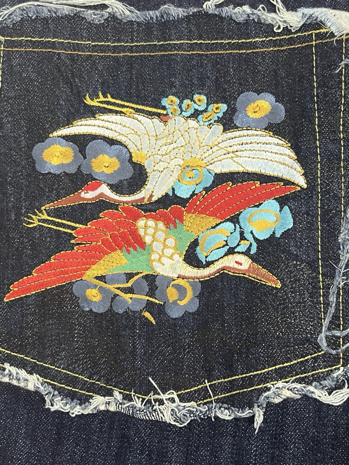 Red Monkey Martin Ksohoh Japanese Denim Shorts