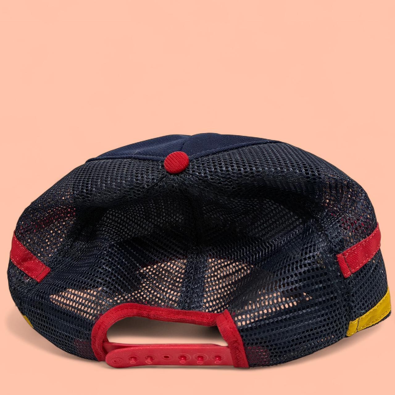 Vintage Navy And Yellow Quaker Trucker Hat