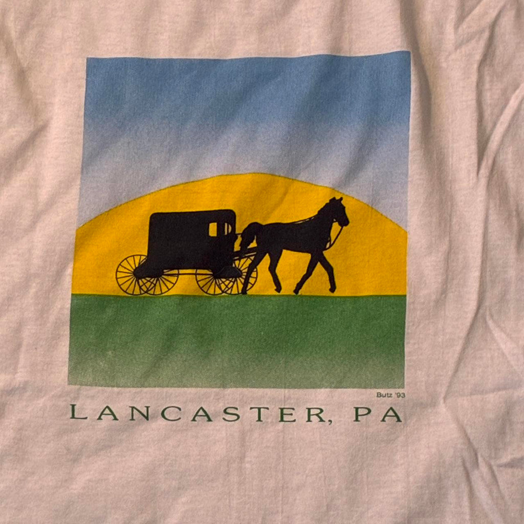 Screen Stars Men's White and Green T-shirt