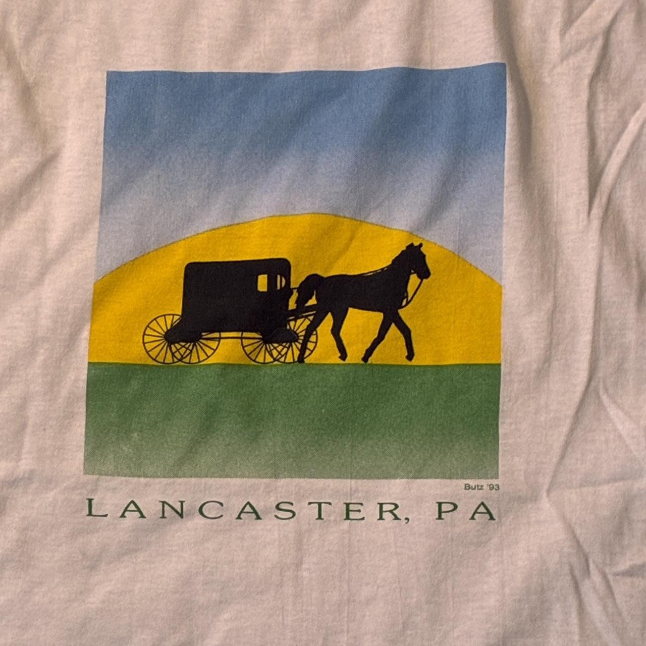 Screen Stars Men's White and Green T-shirt