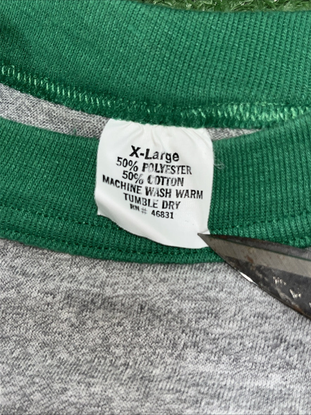 Vintage Marine Science Consortium Ringer Raglan Tee
