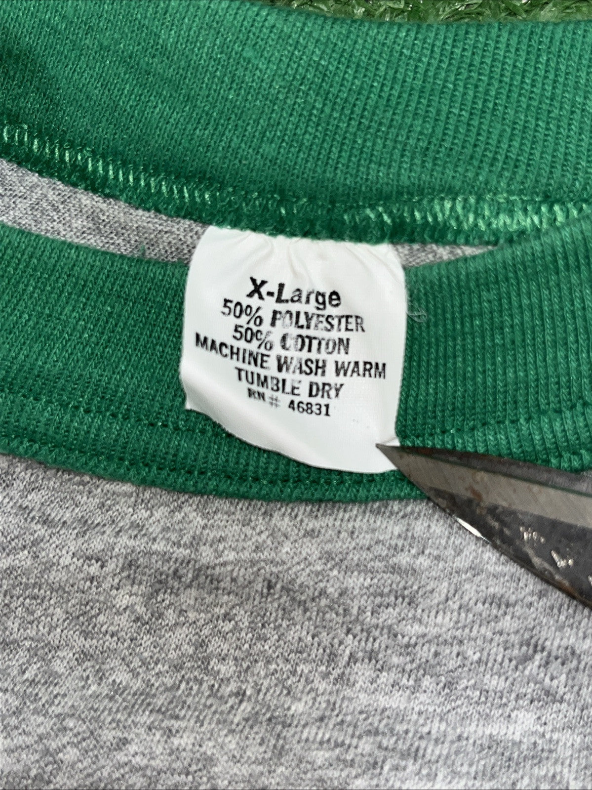 Vintage Marine Science Consortium Ringer Raglan Tee