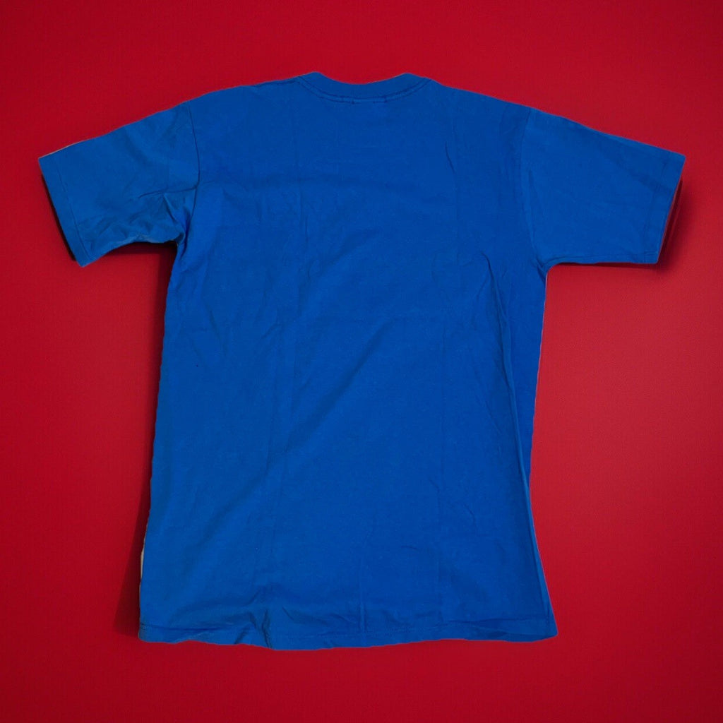 Vintage 70s Towncraft JCPenney Blank Pocket T Shirt Blue Sz L