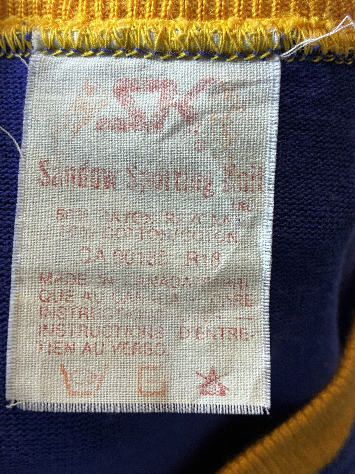 70s Sandow Sporting Knit Jersey