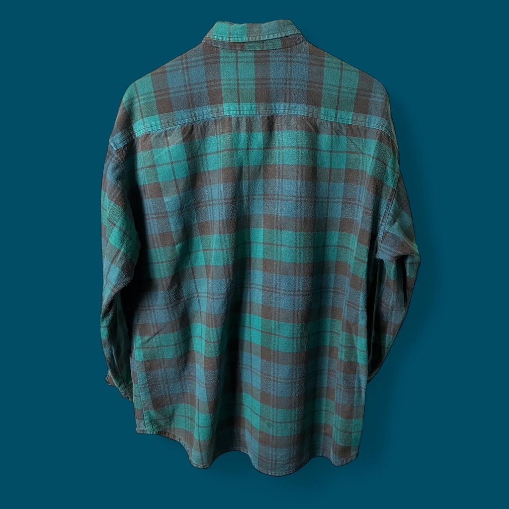 90s Douglas Fir Flannel Shirt