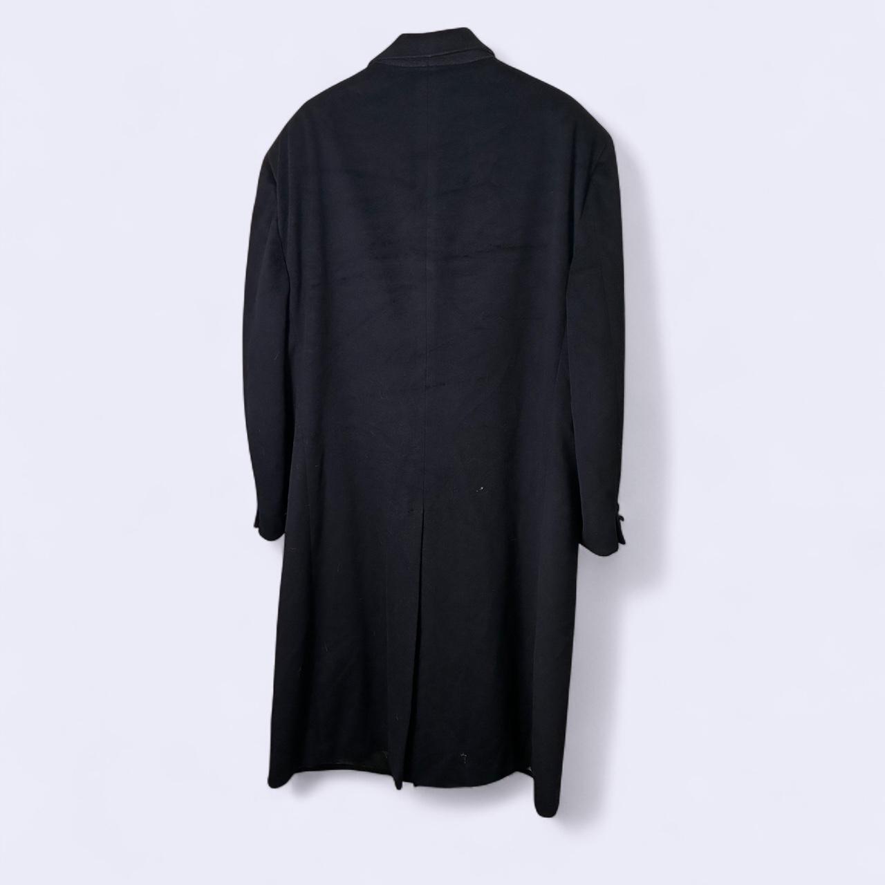 Vintage Burberry London Double Breasted Wool Trench Coat