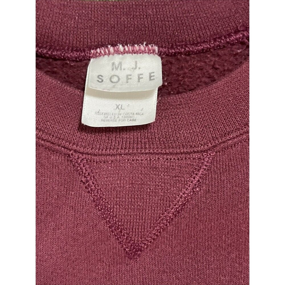 Vintage 90s MJ Soffe V Stitch Crewneck Sweatshirt