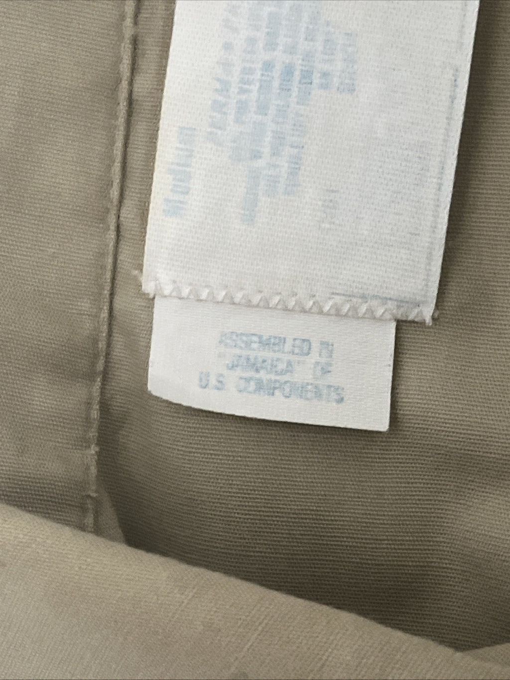 70s Sears Perma Prest Tan Shirt