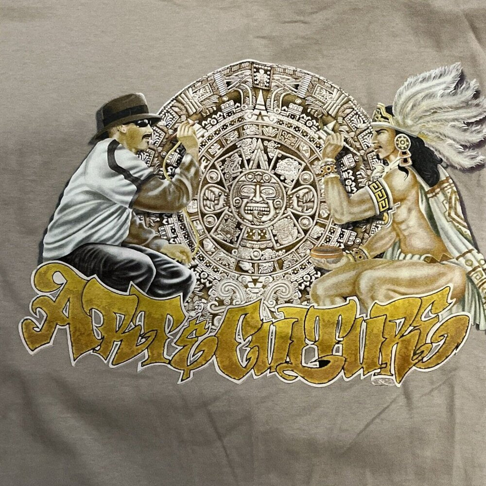 Vintage Art And Culture Cholo  T Shirt
