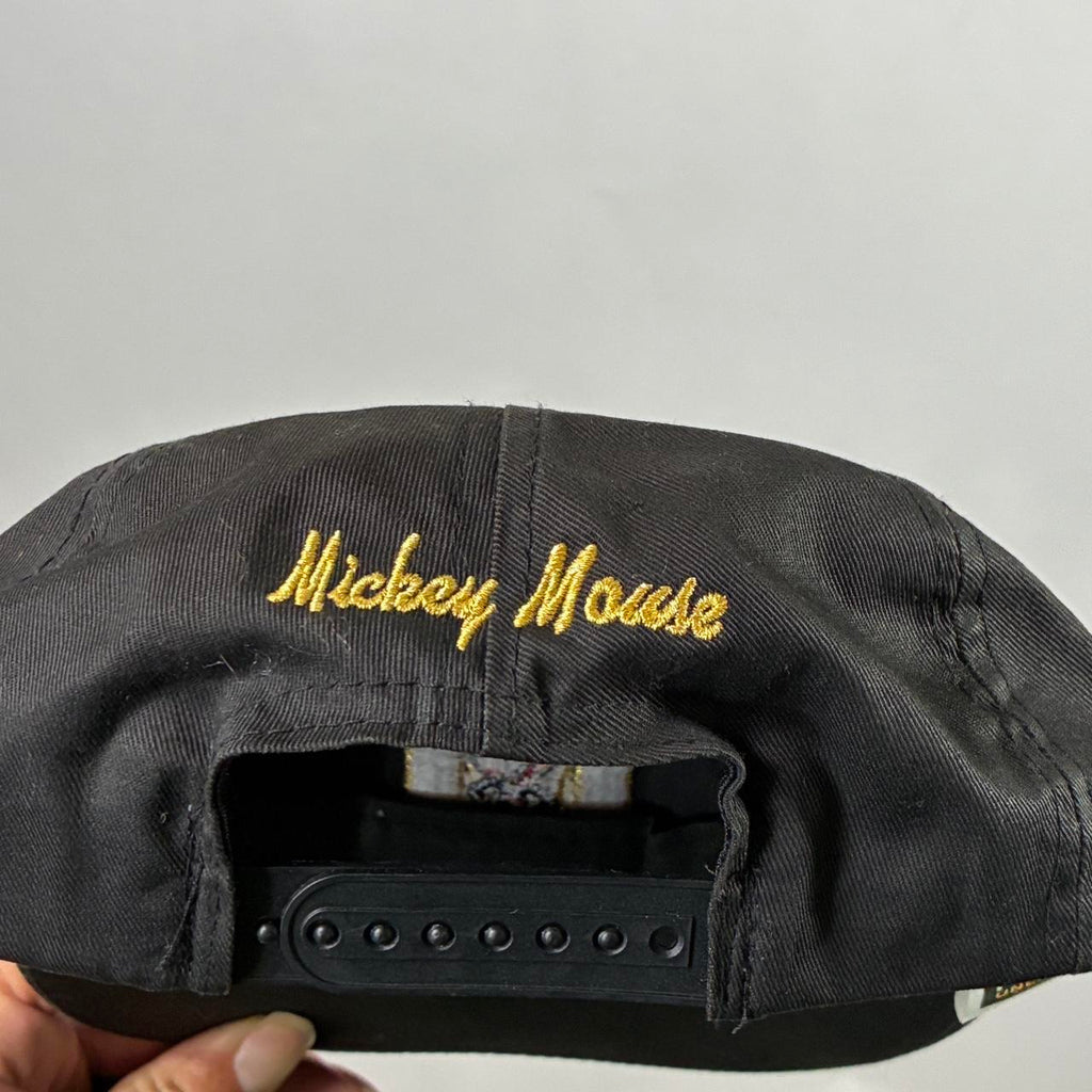 Vintage 90s Black Mickey Unlimited Hat