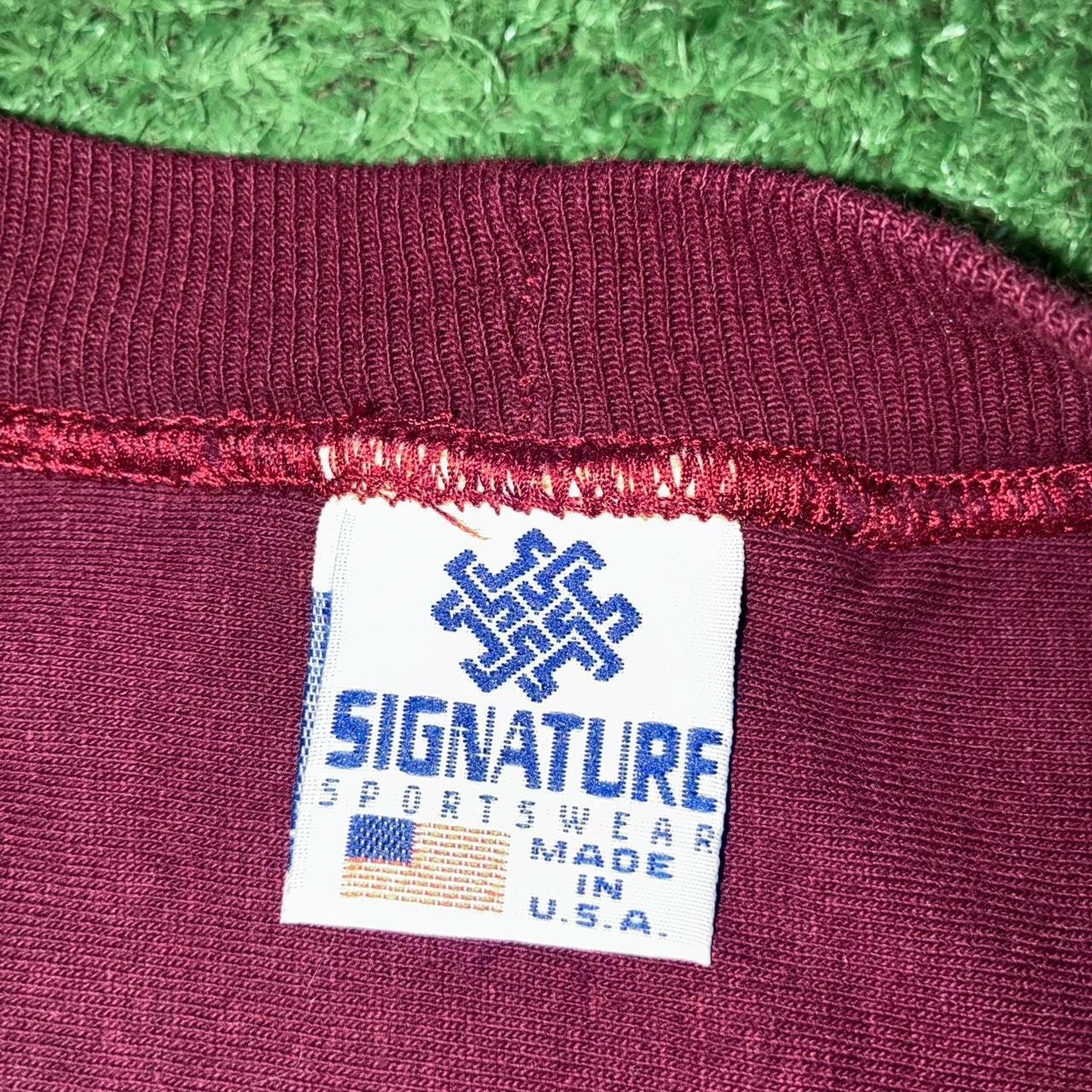 Vintage Signature Sportswear Psi Upsilon Fraternity Jersey t shirt