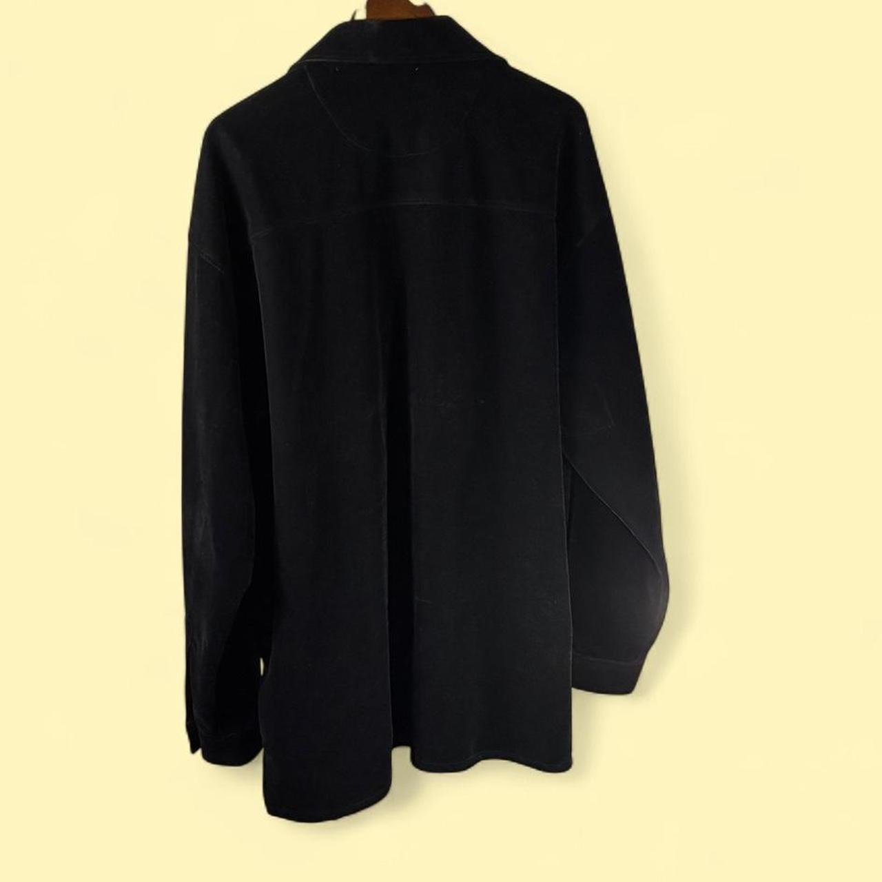 Black Velvet Mi Ka USA Shirt Jacket