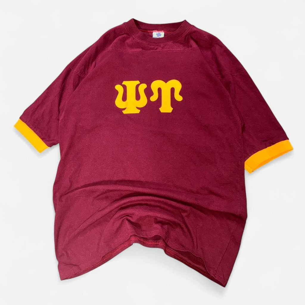 Vintage Signature Sportswear Psi Upsilon Fraternity Jersey t shirt